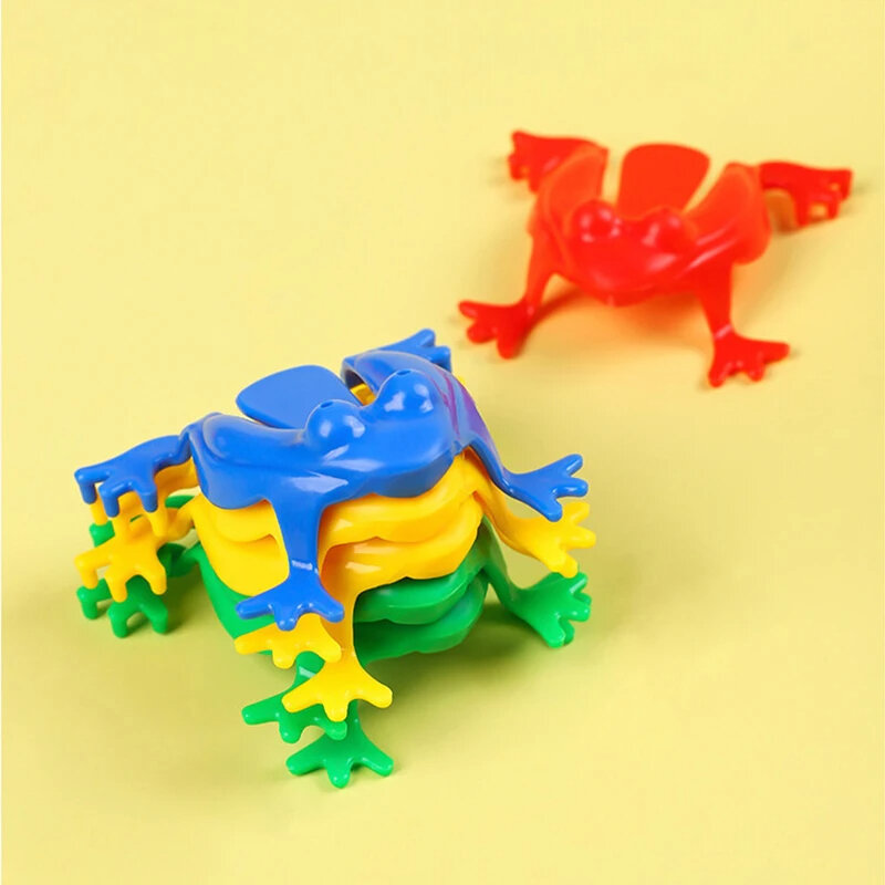 1-20 szt. Zabawka skacząca żaba rodzic-dziecko odbijająca żabę zabawka dla dzieci zabawki antystresowe prezent urodzinowy dla dzieci