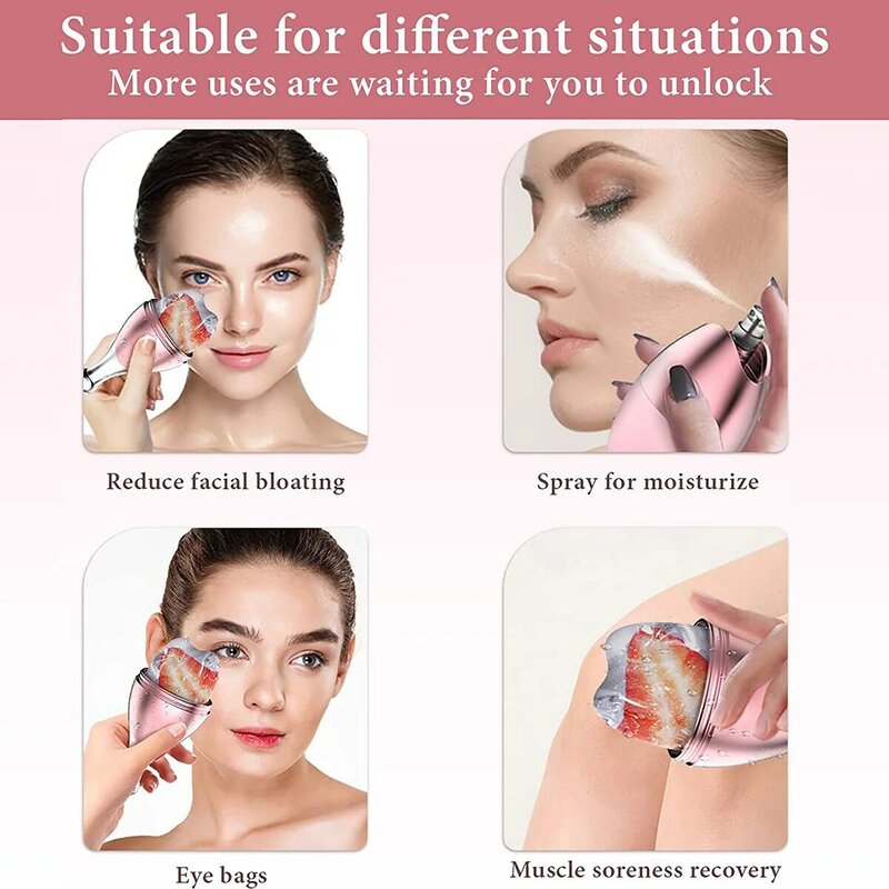 Ice Face Roller Skin Care Beauty Lifting Contouring Tool Silicone Ice Cube Trays Ice Balls Face Massager Reduce Acne Beauty Tool