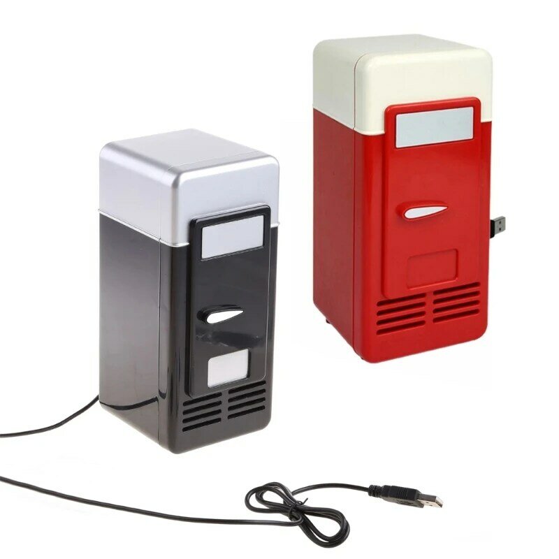 D0AB Minikoelkast Drinkmake-up Huidverzorging voor auto's Koelkast Auto Kleine koelkasten