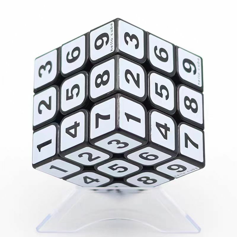 Neo Magic Sudoku cyfrowy sześcian 3x3x 3 szybkość zawodowa kostki puzzle Speedcube edukacyjne zabawki dla dzieci dorośli prezenty dla dzieci