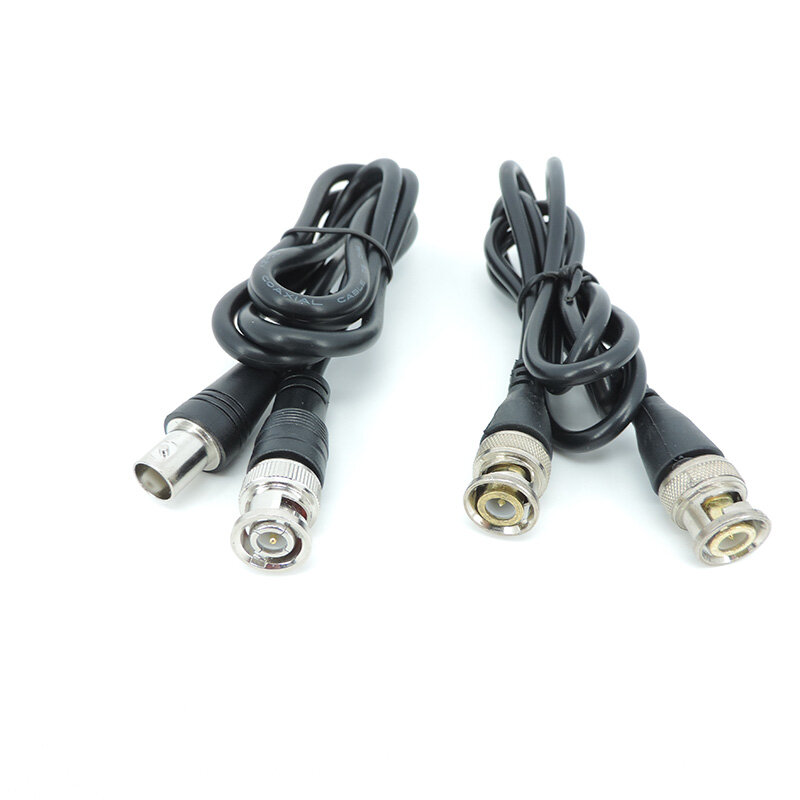 Bnc männlich zu männlich weiblich Adapter Doppelkopf kabel Video anschluss Verlängerung Pigtail Draht für CCTV-Kamera Zubehör 0,5 m-3meters 