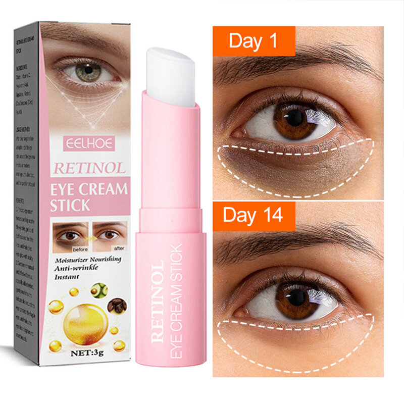 Crema per gli occhi antirughe rimozione antietà rughe linee sottili occhiaie Stick idratante per la cura degli occhi corea cosmetici bellezza salute