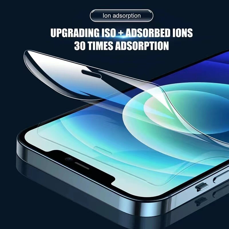 Гидрогелевая пленка с полным покрытием для iPhone, защитная пленка для экрана iPhone 15 14 11 12 13 Pro Max 7 8 14 Plus 13 12 Mini X XR XS MAX, 5 шт.