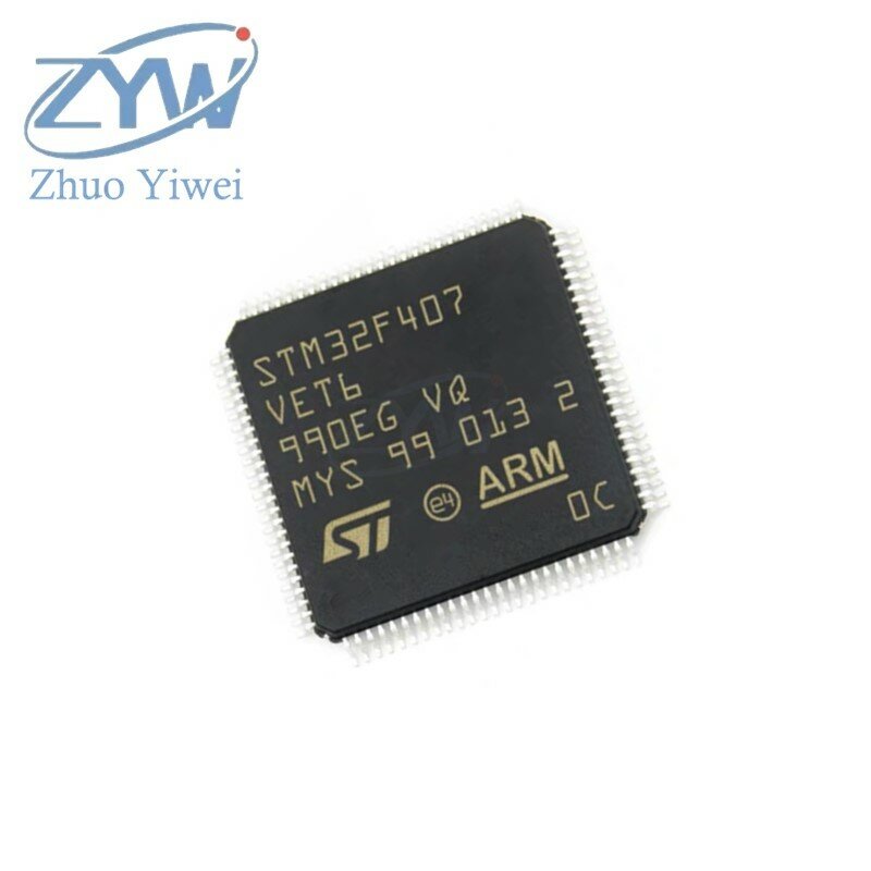 STM32F407VET6 nowy oryginalny, autentyczny mikrokomputer z pojedynczym układem 32-bitowy mikrokontroler LQFP100