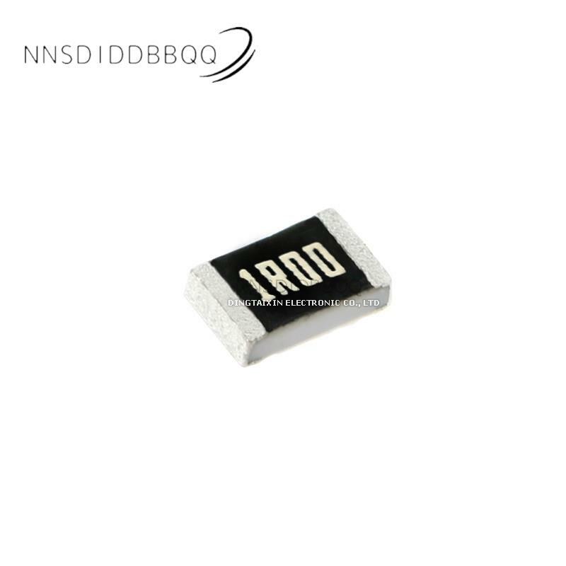 0805 칩 저항기, 전자 부품, 1Ω(1R00) ± 0.5%, ARG05DTC1R00, SMD 저항기, 50 개
