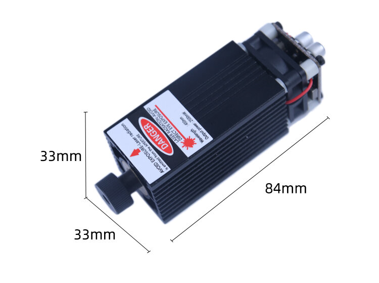 Factory Fixed Focus 2.5w Laser Engraving Head 2500mw CNC Laser Module