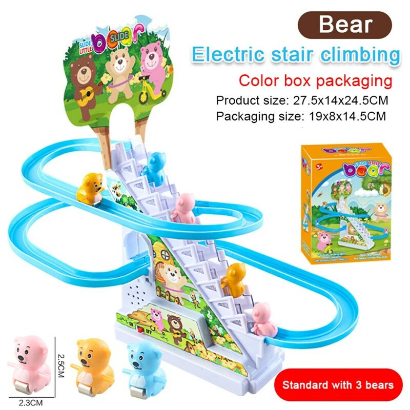 Elektroniczne zabawki dla zwierząt domowych do schodki do wchodzenia z kaczkami z zabawkami edukacyjnymi dla chłopców prezenty urodzinowe dla dziewcząt