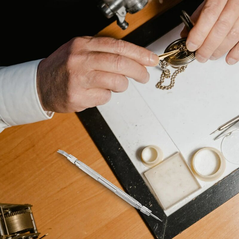 Kit de removedor de eslabones de correa de reloj, 9 piezas, herramienta de reparación de reloj