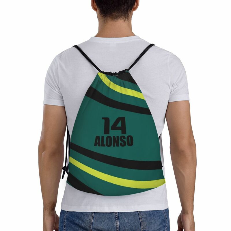 Индивидуальные спортивные автомобили Alonso, женские и мужские легкие спортивные рюкзаки для спортзала, рюкзаки для покупок
