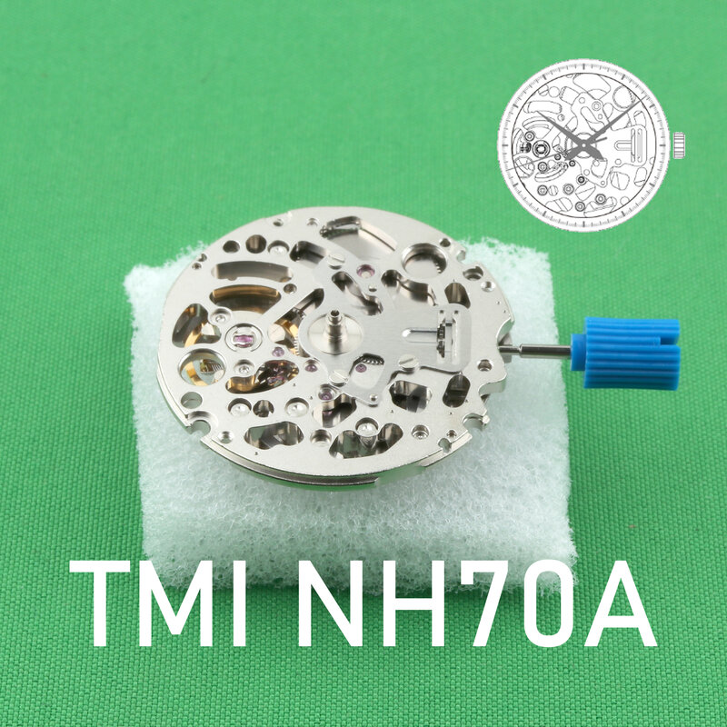 Japan Genuine NH70 Automatic Mechanical Movement NH70A movement TMI movement Seiko Mods Automatic Mechanical Replacement NH70A