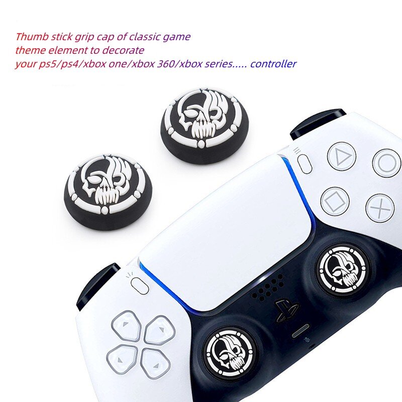 Silicone Thumb Grip Cap Cover For Playstation 5 PS5 PS4 Xbox Series XS Game Joystick Controller Accessories thumbstick grip caps