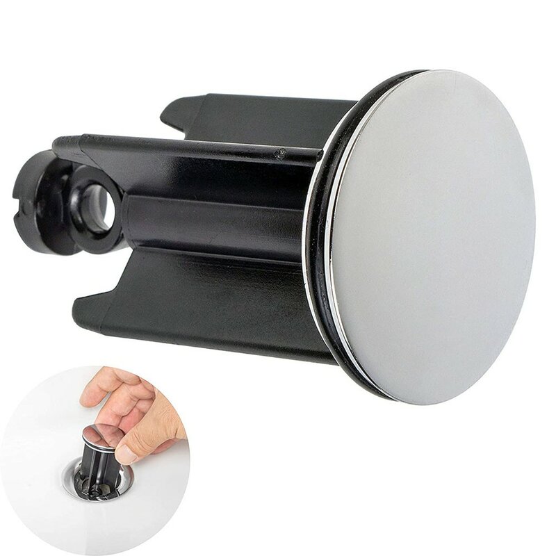 Tappo universale per lavabo tappo Pop-Up da 40mm tappo di scarico di ricambio tappo di scarico per sollevamento manuale regolabile staccabile accesso alla cucina