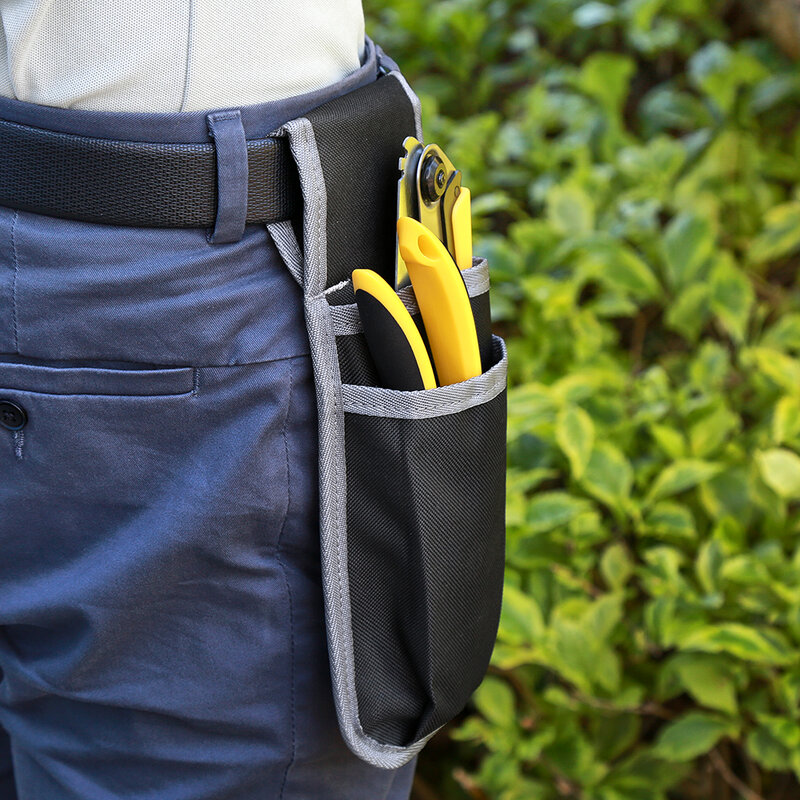 Sac à ciseaux à suspendre AI-ROAD sac de taille multifonction étui de renfort portable sac de rangement pratique étui de poche pour pinces