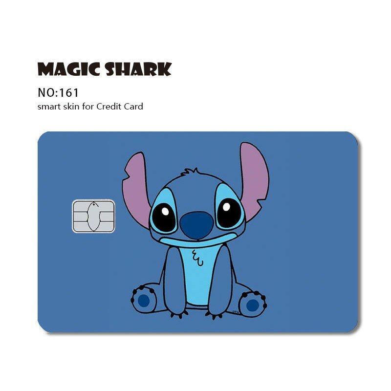 2024 패션 UNO 애니메이션 만화 재밌는 해골 은행 카드, 신용 직불 메트로 카드, 전면 스티커 필름 스킨 커버