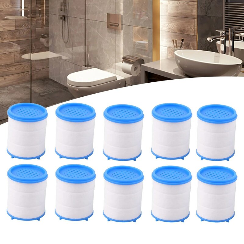 Blau weiß pp Baumwoll filter element für Küche Bad Wasserhahn Wasser auf bereiter einfach zu installieren effektive Reinigung