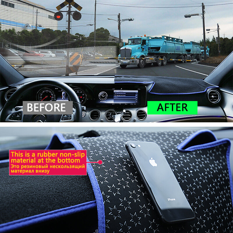 สำหรับ Lexus 2006 ~ 2013 XE20 Anti-Slip Mat Dashboard ฝาครอบบังแดด Dashmat อุปกรณ์เสริม IS250 300 250 300h 350 200d 220d