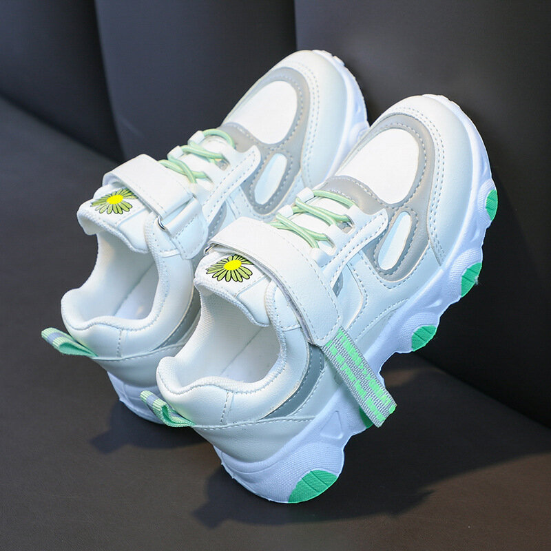 New Arrival dziewczęce buty sportowe oddychające siatkowe trampki dla dzieci lekkie buty dla taty duże dzieci obuwie codzienne