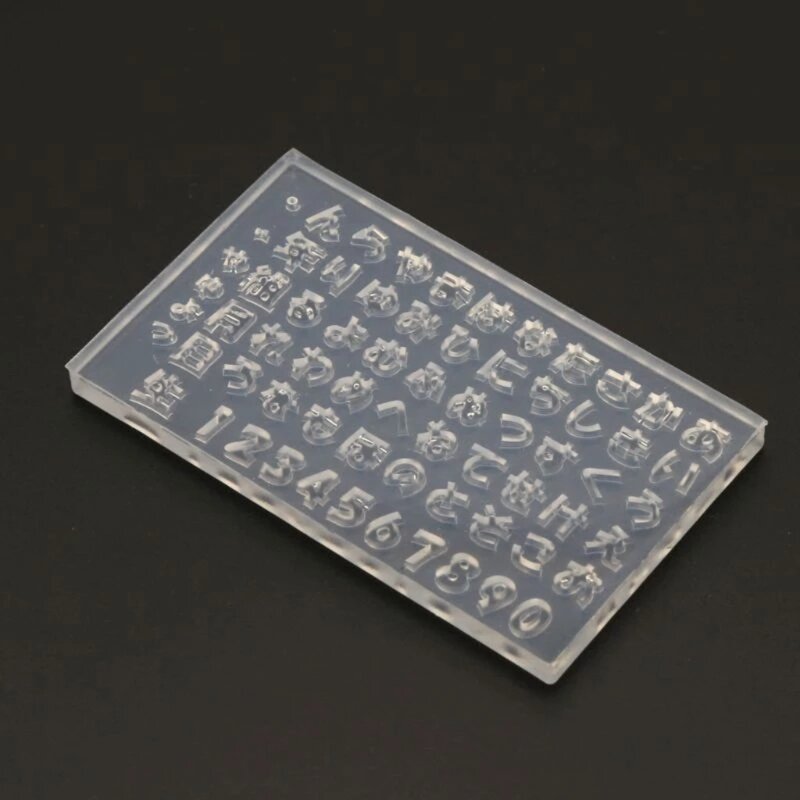 Alfabeti giapponesi Stampo per art in silicone per strumenti decorazione fai-da-te per unghie Unghie artistiche Modelli