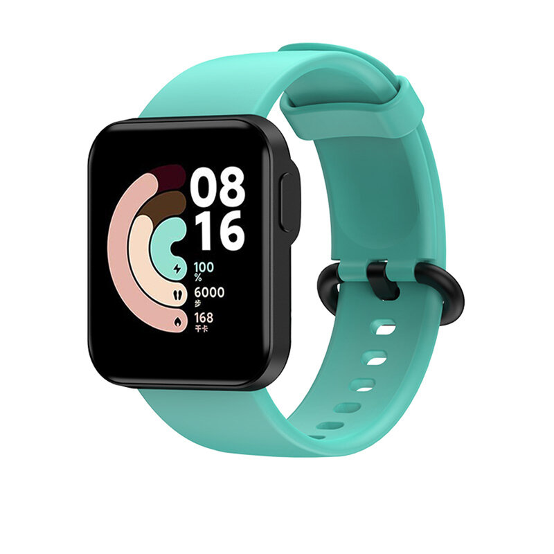 สายซิลิโคนสำหรับ Xiaomi Mi Watch Lite Watch Smart Watch ทดแทนสายนาฬิกากีฬากำไลข้อมือสำหรับ redmi Watch wristband correas