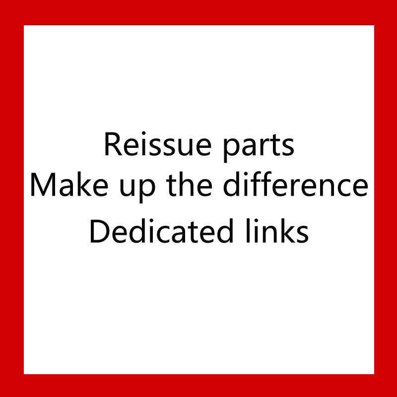 Reissue parts make up the difference dedicated links