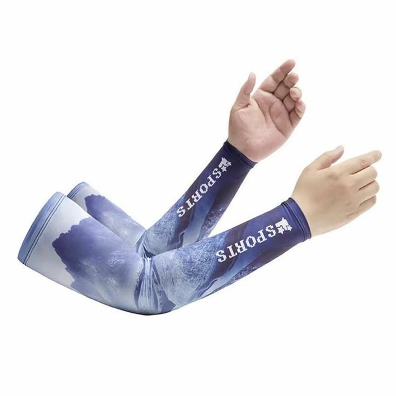 Warmer Summer Cooling Basketball Arm Sleeves Arm Cover Sun Protection Outdoor Sport