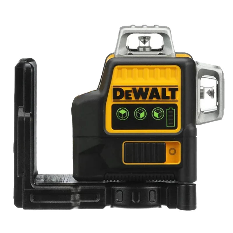 DEobstruT-Niveau laser DW089LG auto-abati eur 12 lignes 3x360, faisceau vert, 12V MAX, batterie aux ions Eddie