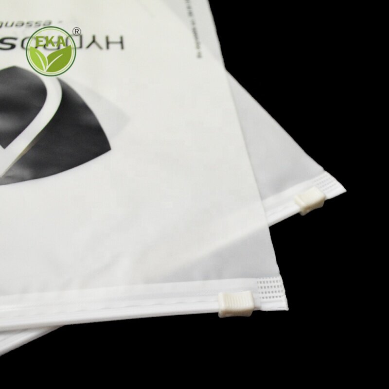 Customized productCustom eco friendly Matte Biodegradable zip lock bag, T Shirt Swimwear plastic clothing zipper bags ziplock ba