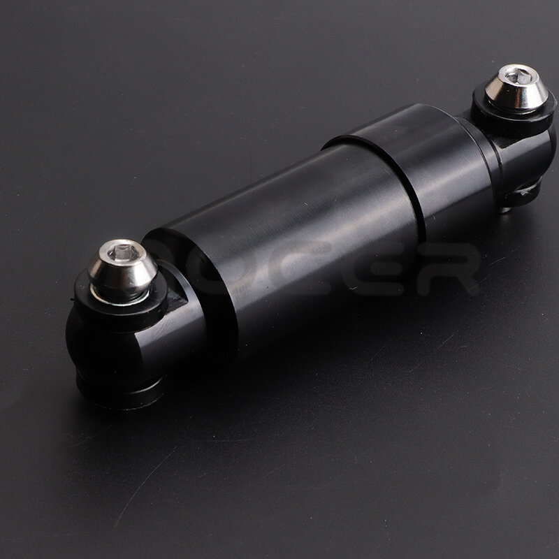 Amortiguador de suspensión de aleación de aluminio negro para bicicleta eléctrica, accesorios para Scooter de bolsillo, 110mm, 24mm