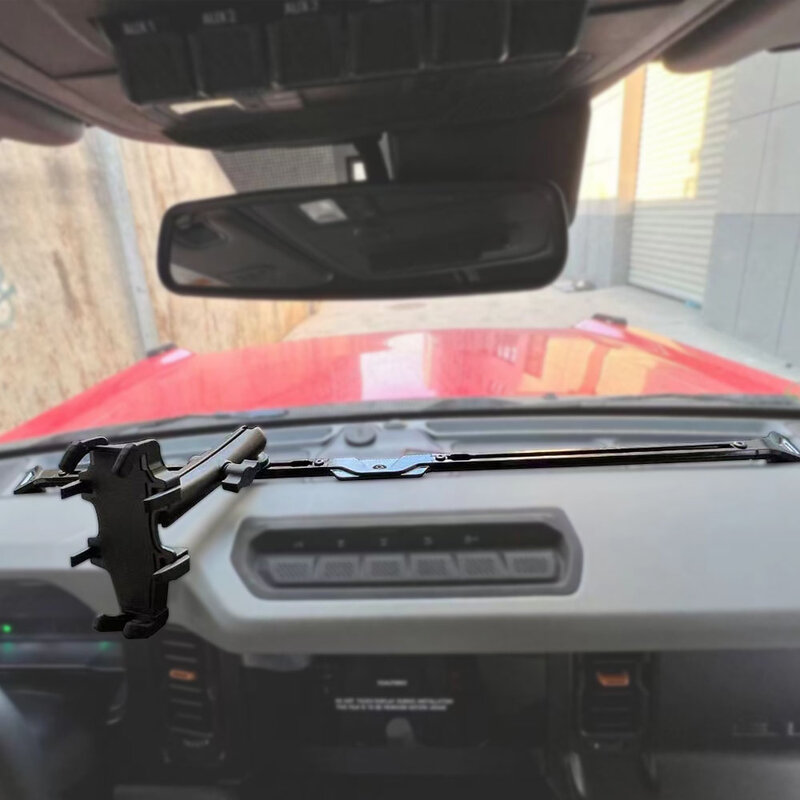 โทรศัพท์มือถือมัลติฟังก์ชั่ขยาย Rack ผู้ถือ GPS ขายึด Rod สำหรับ Ford Bronco 2021 2022อุปกรณ์เสริมรถยนต์