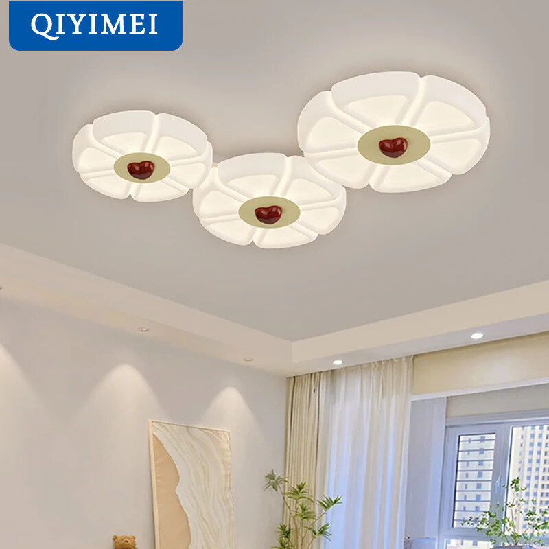 Lustres LED para sala de estar, iluminação interior, lâmpada de cozinha, brilho do quarto, teto, decoração de casa