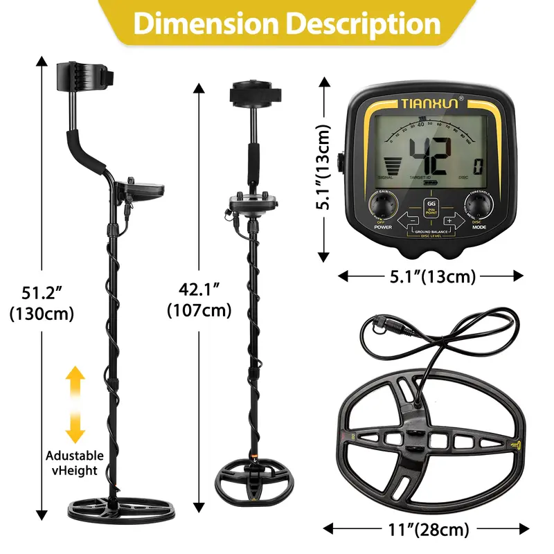 Factory Manufactured TX-850 Gold Metal Detector Made In China  Gold Digger Metal Detector For Russia