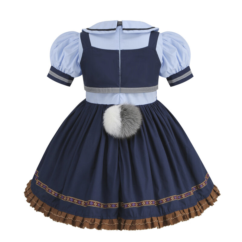 2 шт., детский комплект одежды с кроликом из мультфильма Джуди