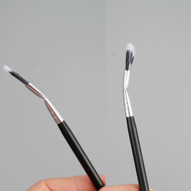 Sogar Anwendung Mascara-Pinsel verbessern untere Wimpern 2 stücke natürliche Lifted-Effekte Mascara-Fan-Pinsel für einfache glatte Anwendung