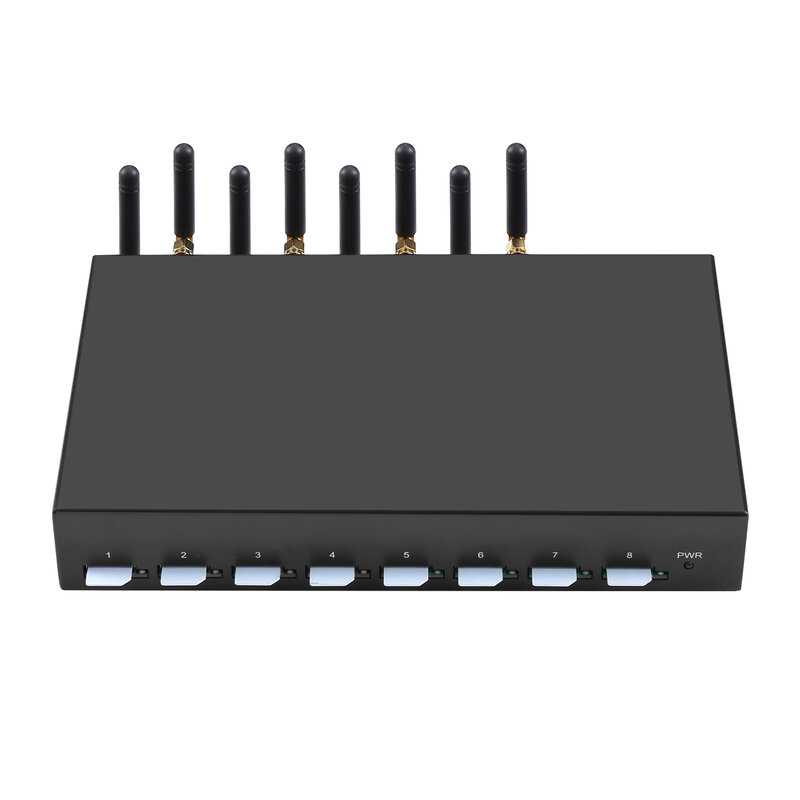 バルクプリズムモデムSK8-8ゲートウェイ4g lte、8ポート、8つのSIMスロット、プリズム送信および受信、高速送信速度、imeiサポート
