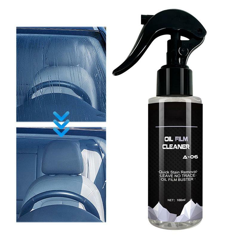 Glass Oil Film Removal Agent Effective Stain Removal And Repair Defects Window Cleaner For Car For Car Front Windshield Clear