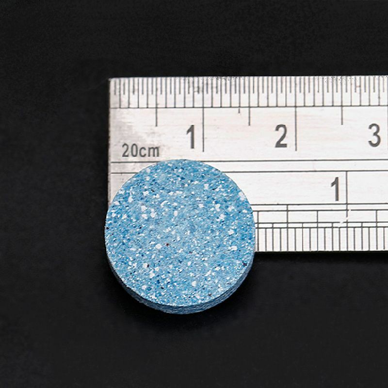 10 Pcs Limpador de vidro de para-brisa de carro Comprimidos efervescentes compactos Deterge
