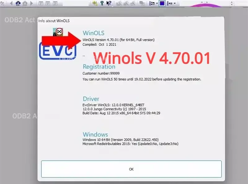 เครื่องมือการโปรแกรม ECU ใหม่ล่าสุดซอฟต์แวร์4.7 winols + 93GB ไฟล์ damos + ECM ไทเทเนียม26100 + เครื่องมือบริการ immo V1.2 + ติดตั้งวิดีโอ GUID