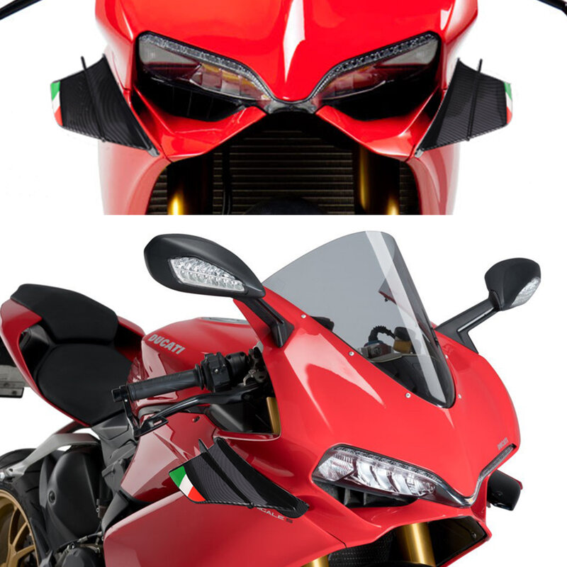 Kit de asa aerodinâmica para motocicleta, Winglet para Honda CB650R, CB1000, CB1000R, CBR1100, CBR600RR, CBR900RR, CBR 600RR, 1000RR