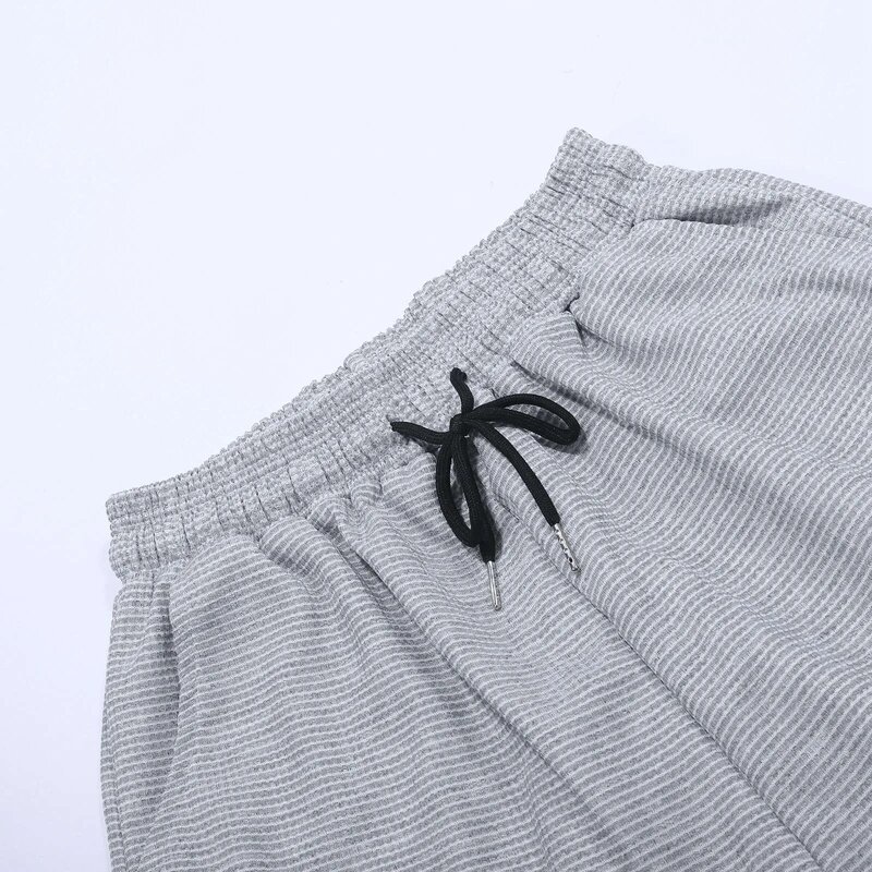 Męskie spodnie kieszeń z luźnym, prostym, dolnym sznurkiem spodnie do joggingu bieganie trening koszykówki spodniach na lato