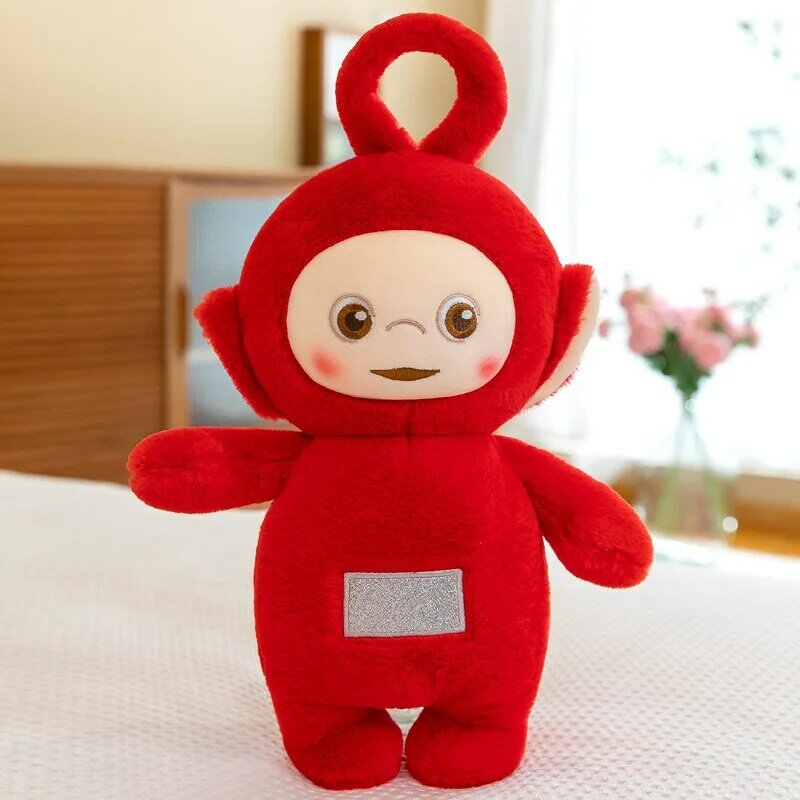 Anime Cartoon teletubisie pluszowa lalka moda Anime teletubisie lalka dla dzieci kojąca poduszka kolekcja zabawek prezent dla przyjaciół