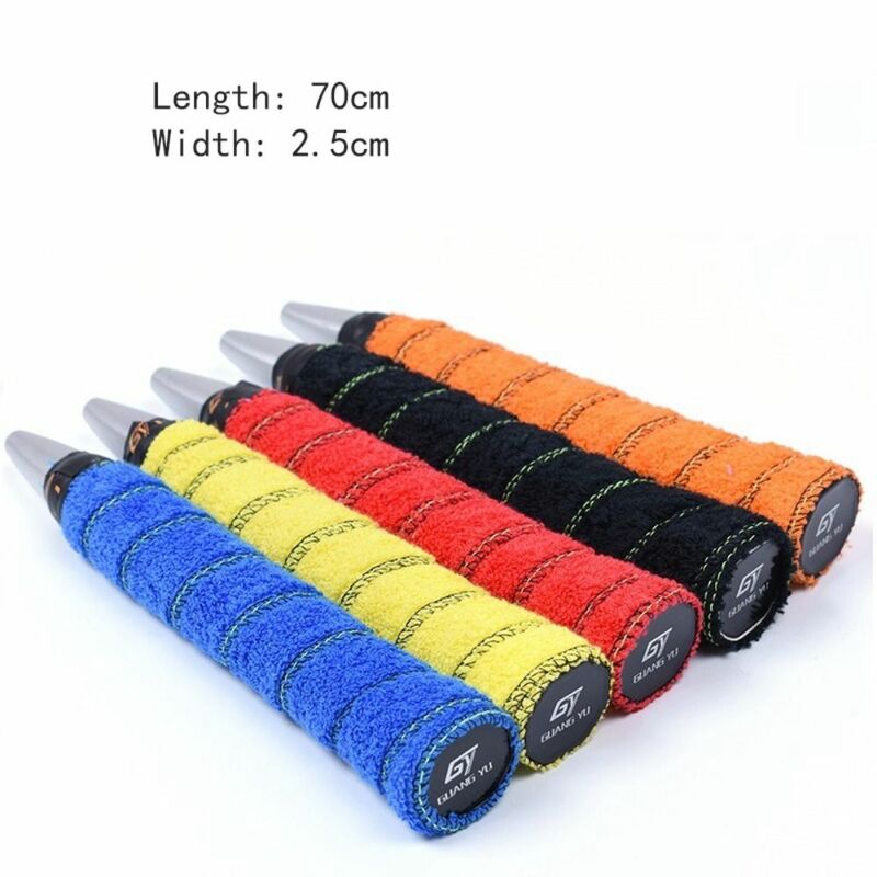 Anti-slip Badminton Racket Towel Tape New Durable Microfiber Badminton Racket Handle Belt Thickened Sweat-absorbing Tape