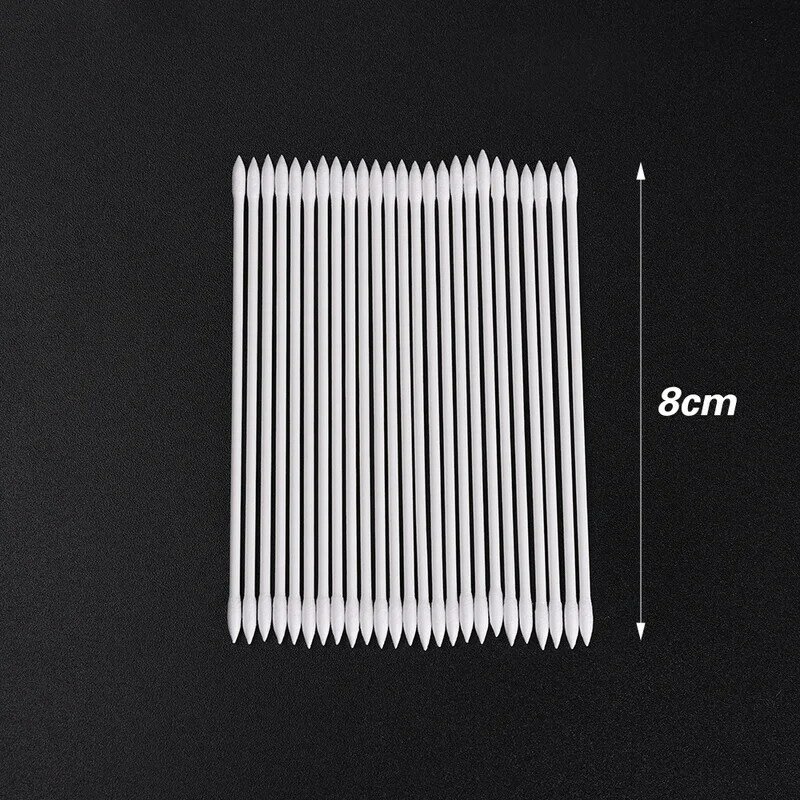 25/50pcs Disposable Cleanroom Cotton Swab Cleaning Stick for Earphone Phone Charge Port Keyboard Dust Professional Cleaning Tool