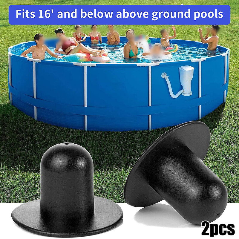 2pcs Swimming Pool Plugs Filter Pump For Intex Above Ground Pool For For Summer Escape Swimming Pool Bottom Stopper Ball