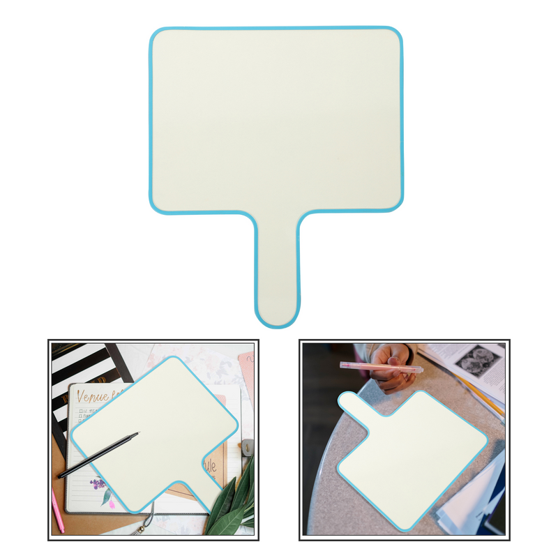 Portátil dupla face Whiteboard, Writing-on e Wipe-off White Board, Ferramenta de Ensino