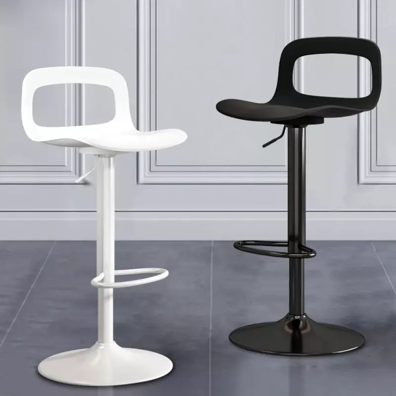Wysokiej konstrukcji krzesła barowe obrotowe minimalistyczna wyspa Salon nowoczesne krzesło Nordic Kitchen Tabourets De Bar szezlong dom umeblowanie HD50BY