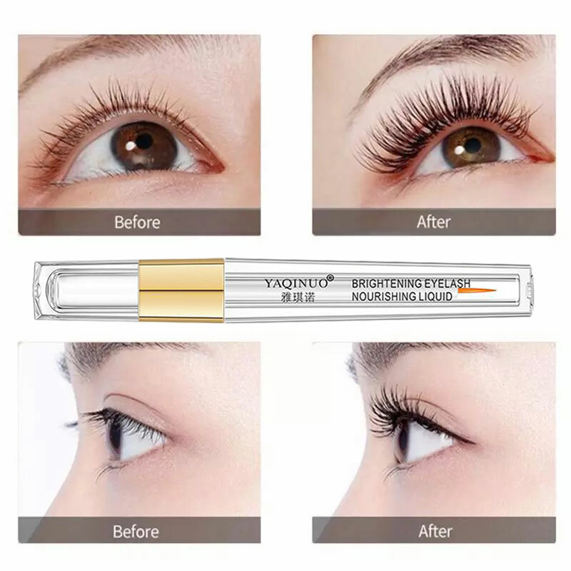 Eyelash Growth Liquid Moisturizing Nourishing Fast Effective Slender Thick Curling Natural Charming Correction Eyebrow Eye Care