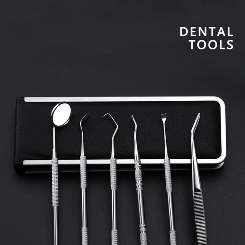 1PCS Dental Plaque Tartar Removal Tool Stainless Steel Dental Mirror Dental Kit Pocket Mouth Tooth Care Mirror Appliance