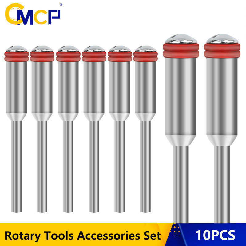Дисковая оправка CMCP, 10 шт./комплект, ручка 2,35/3,0 мм/стальной винт, держатель резака для Dremel, вращающиеся аксессуары, инструменты