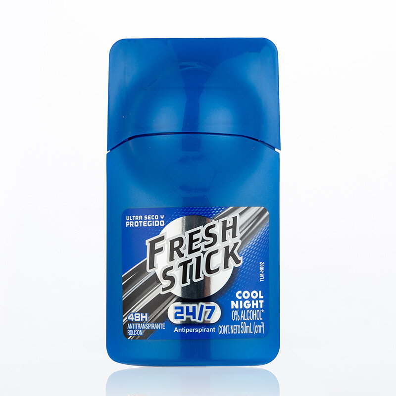 TLM-antitranspirante para homens, frasco roll-on, removedor de odores sudoríparas, desodorante corporal nas axilas, secagem rápida, duradoura, portátil