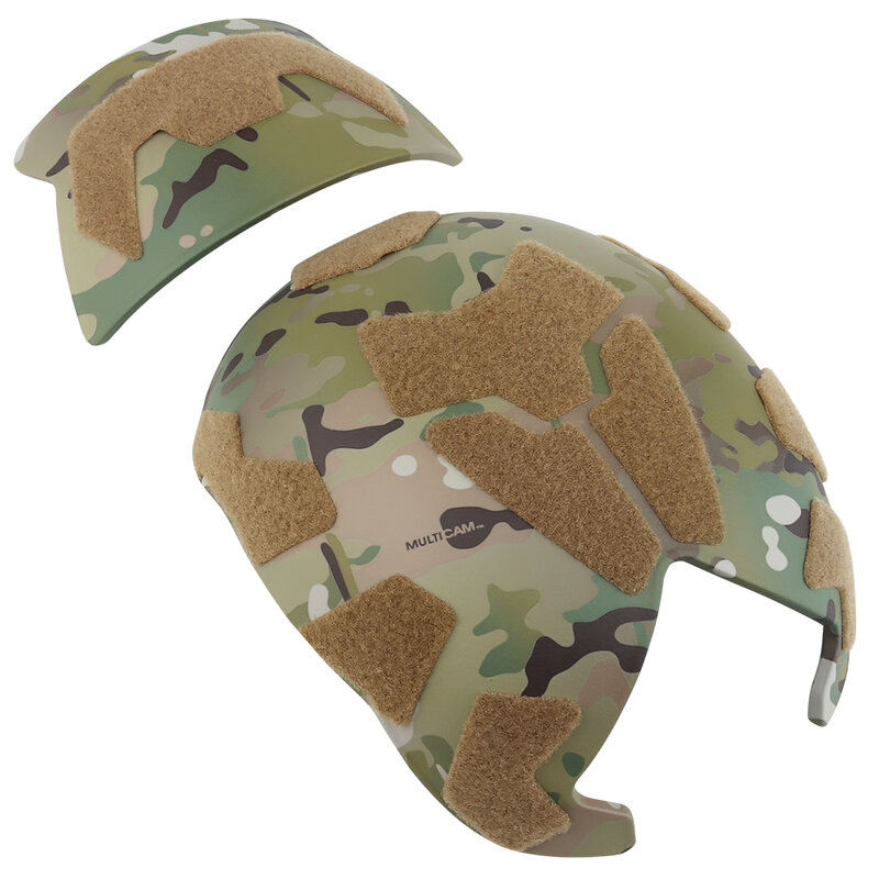 Capacete adesivo de plástico leve capa engrossada fita mágica tático rápido capacete guarda militar capacete acessórios